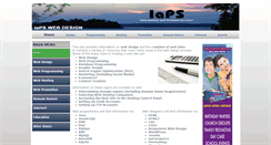 Desktop Screenshot of iapswebdesign.com